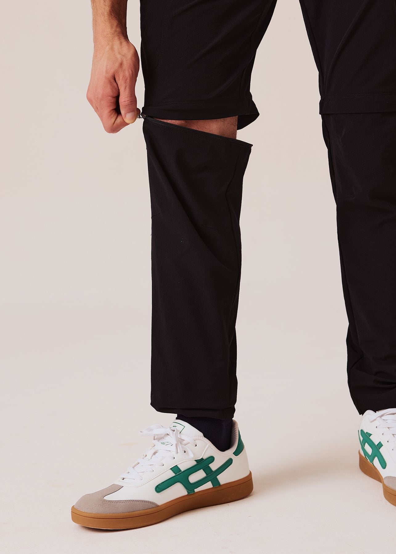 Slim Fit Performance Track Pants - Jet Black
