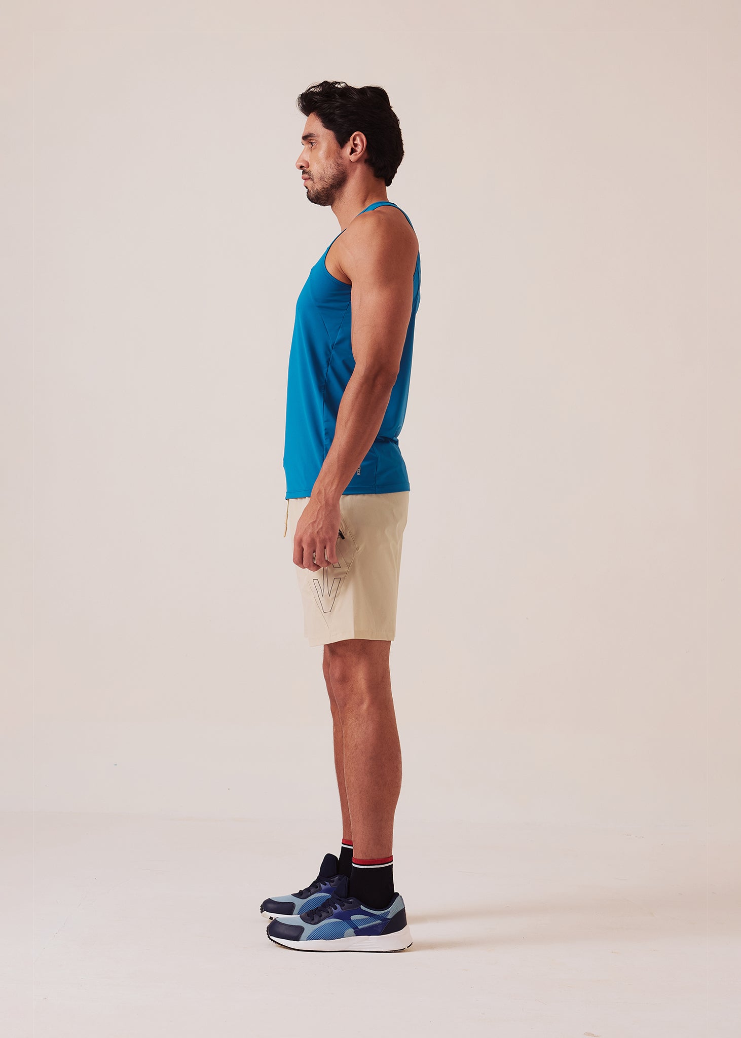 Muscle Gym Tank - Teal