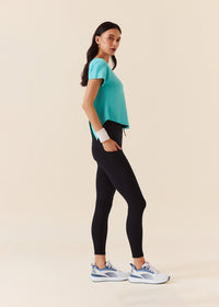 Women Fitness Training Pants - Jet Black - 5