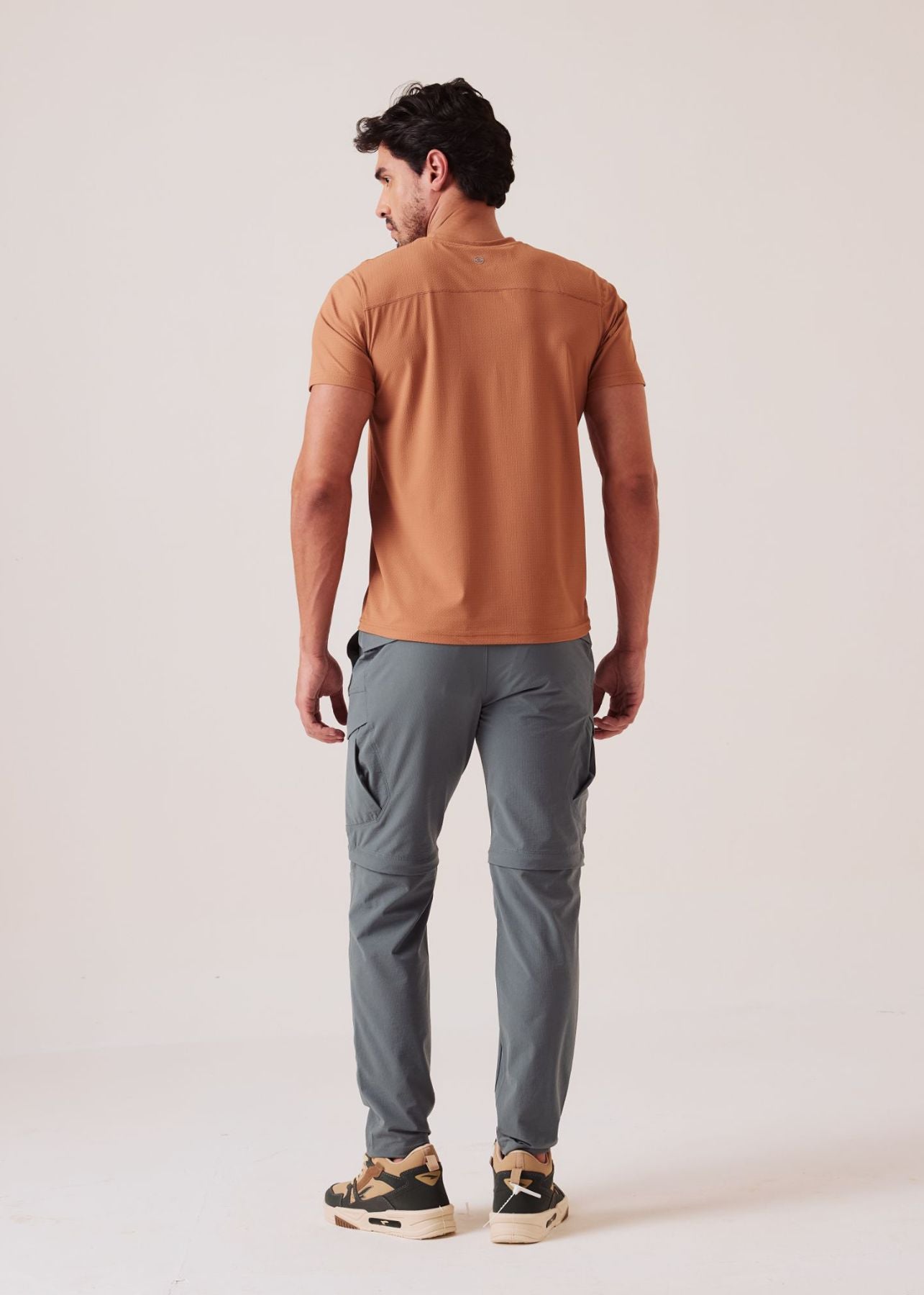 Slim Fit Performance Track Pants - Moss Green