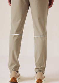 Men Zipper Pocket Workout Pants - Muted Green - 7