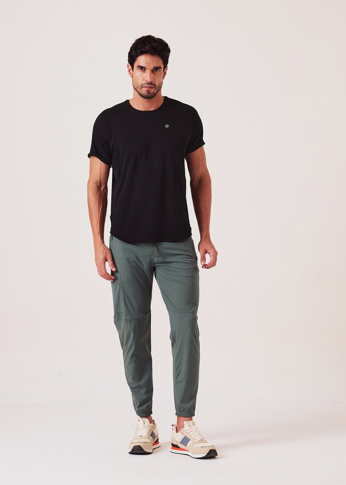 Mens Performance Fit T-Shirt - Jet Black - S