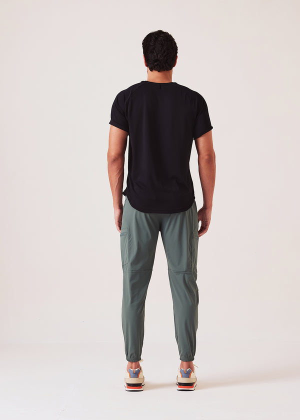 Men Performance Fit T-Shirt - Jet Black - 4
