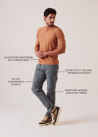 Men Regular Fit Track Pants - Moss Green - 3