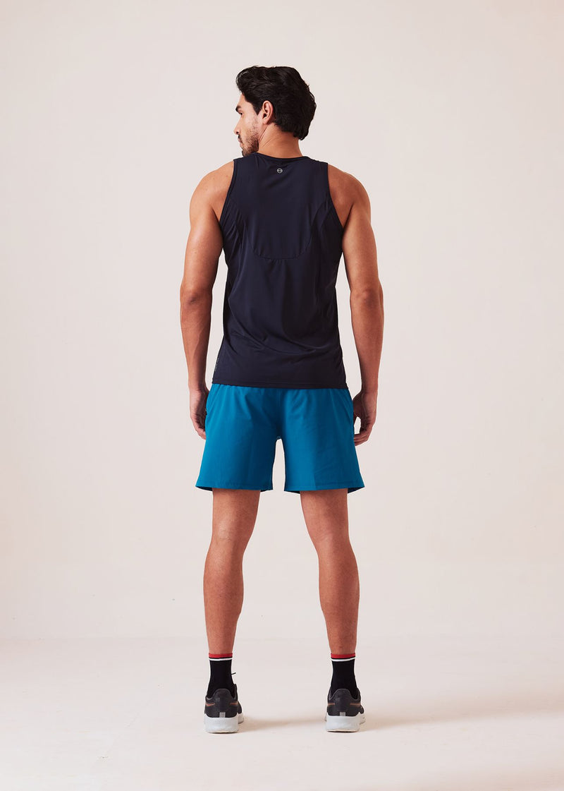 Men Gym Tank Top - Jet Black