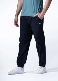 Men Athletic Active Joggers Black - 1