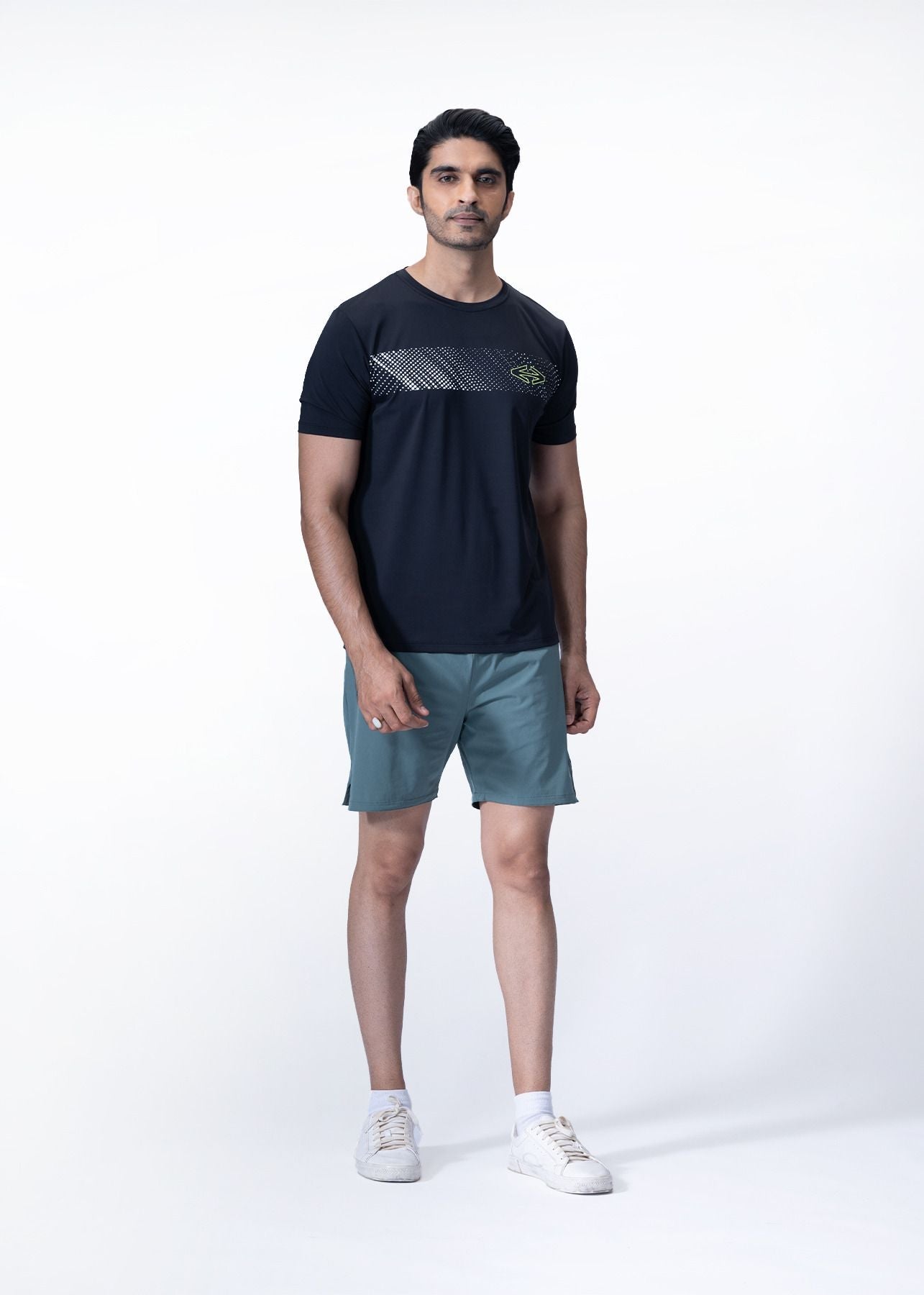Men Slim Fit Tshirt Black