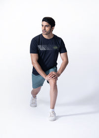 Men Slim Fit Tshirt Black - 4