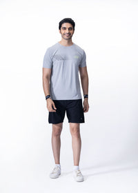 Men Slim Fit Tshirt Grey - 3