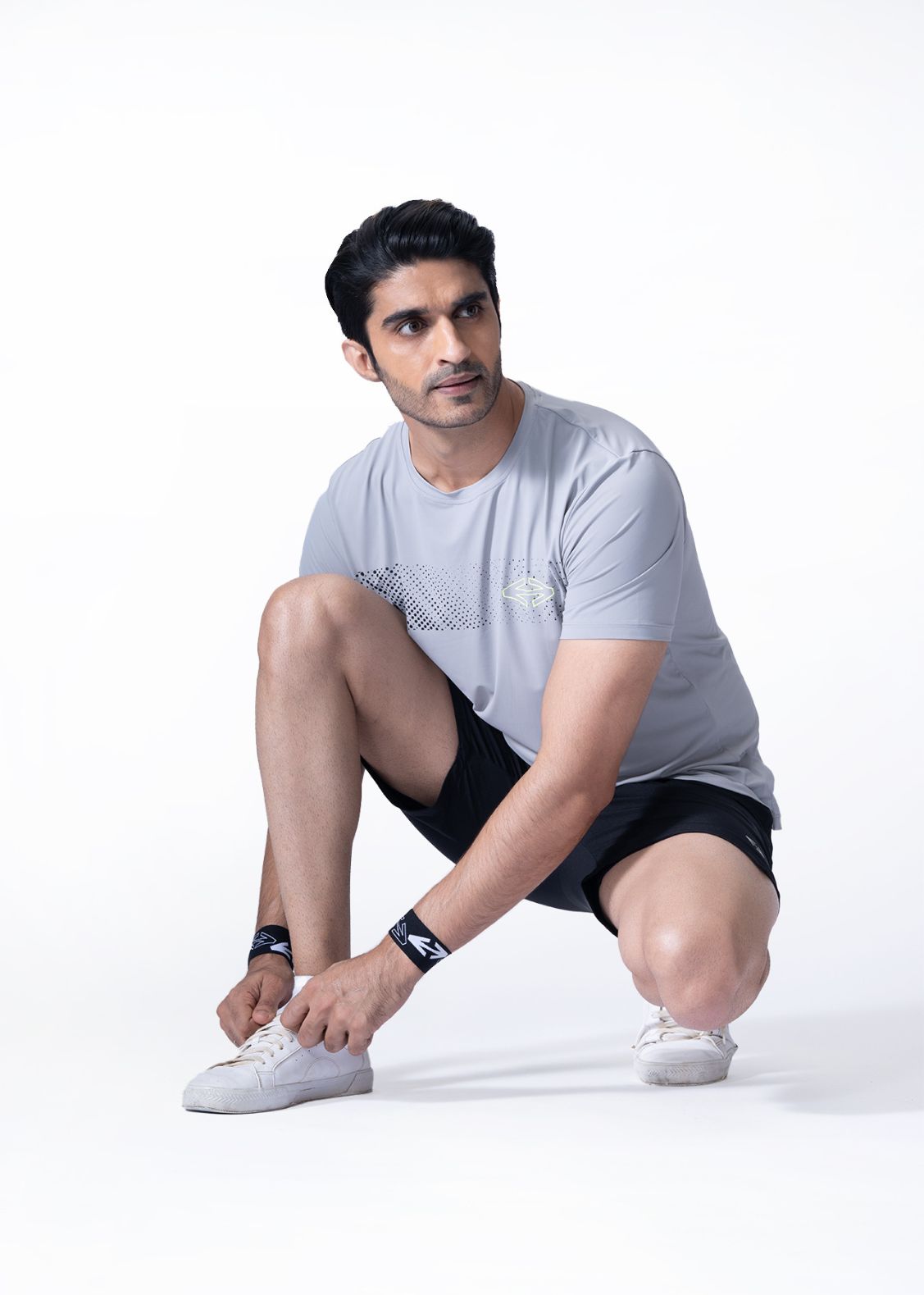 Men Slim Fit Tshirt Grey - 4
