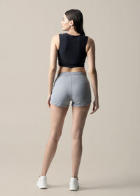StrchFlex Fitted Shorts - Ice Grey - 7