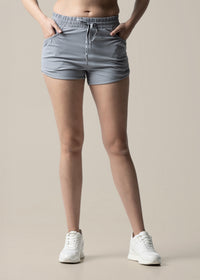 StrchFlex Fitted Shorts - Ice Grey - 1