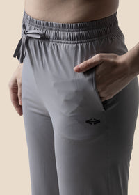 Women Straight Fit Pants - Purple Grey - 5
