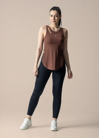 Women Flexible Fit Top - Brown - 2