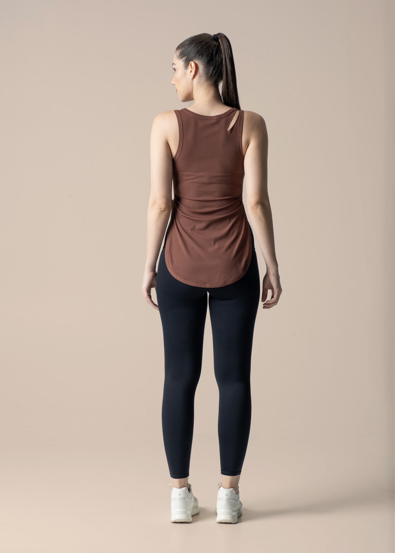 Women Flexible Fit Top - Brown - 6