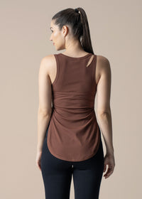 Women Flexible Fit Top - Brown - 5