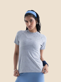 Seamless workout Regular Tee - Ultimate Grey - 1