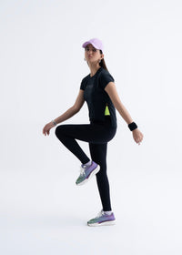 Women Performance Top Black - 5