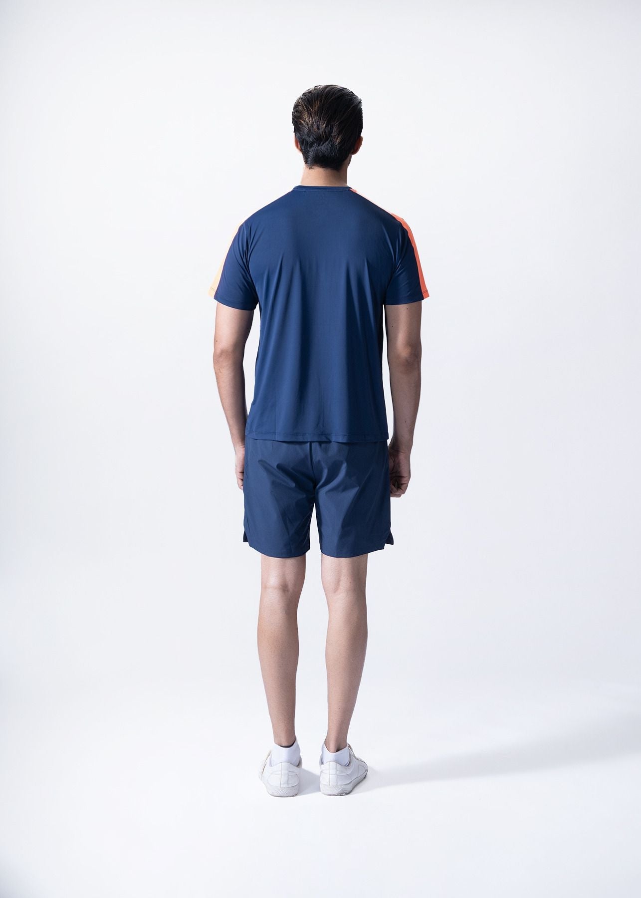 Men Active Gym Tee Navy Blue - 4