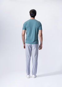 Men Athletic Tee Silver Pine - 4