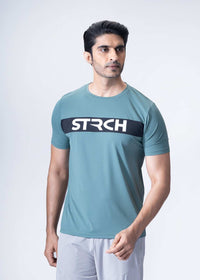 Men Athletic Tee Silver Pine - 1