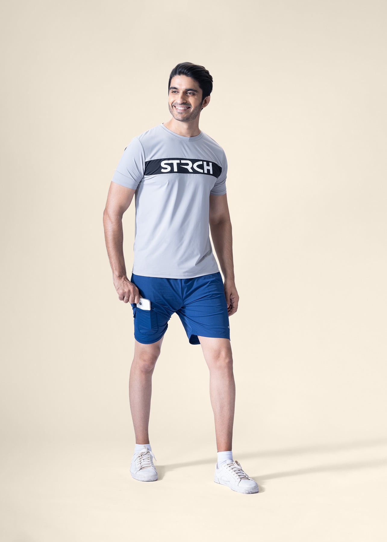 ProStrch Liner Training Shorts - Navy Blue