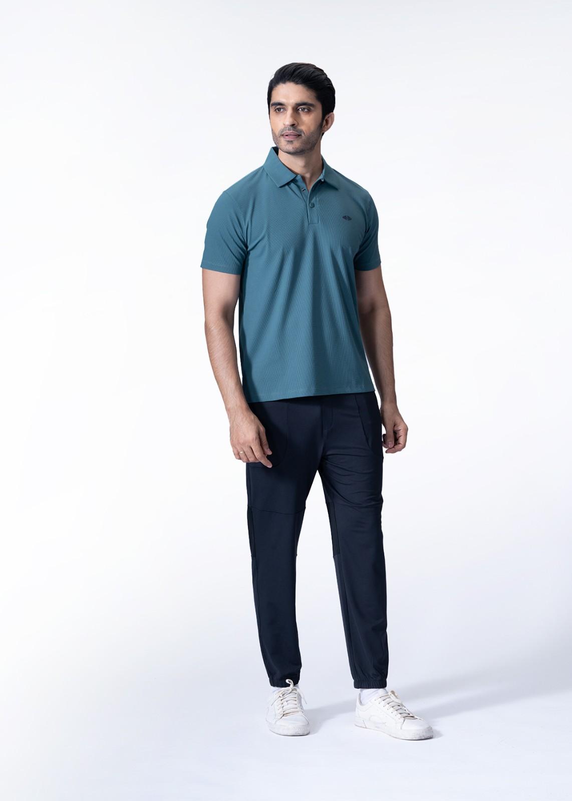 Men Air Light Track Pants Navy Blue - 2