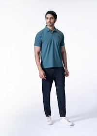 Men Air Light Track Pants Navy Blue - 2