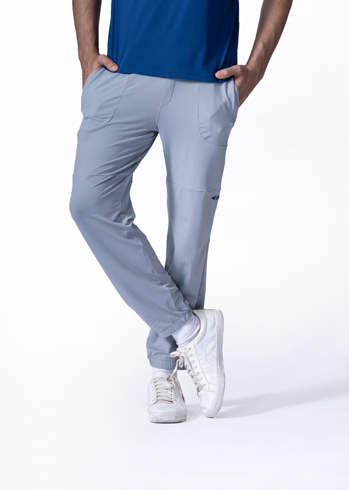 Men Air Light Track Pants Grey - 1