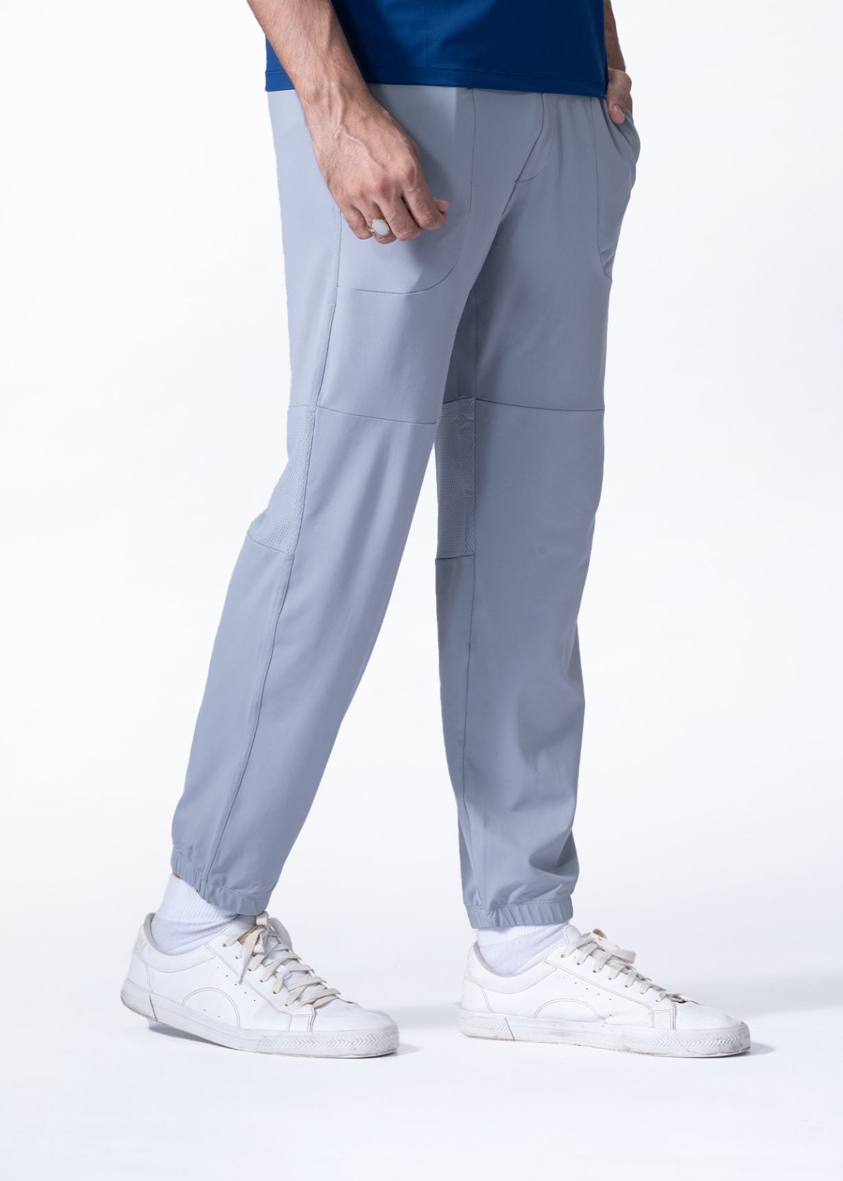 Men Air Light Track Pants Grey - 3