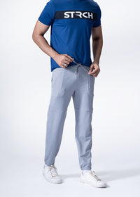 Men Air Light Track Pants Grey - 5