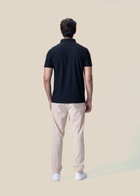 Men Bonded Polo - Black - 5