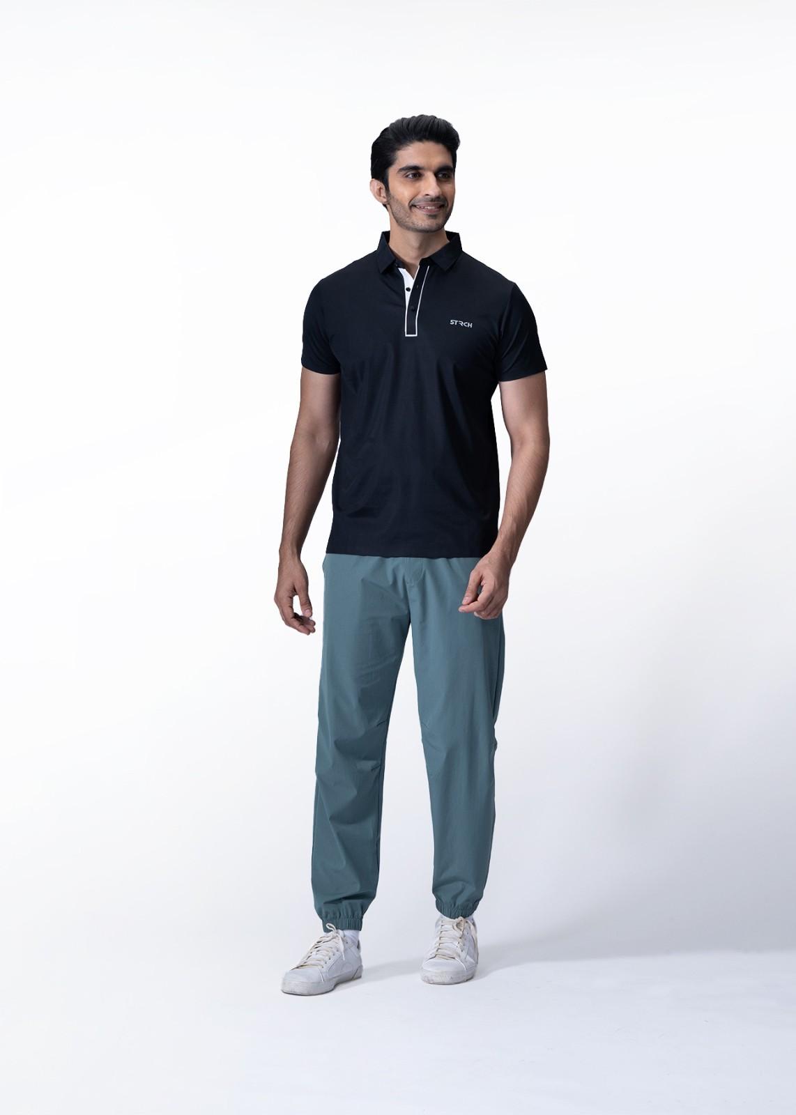 Men Athletic Active Joggers Pine - 3