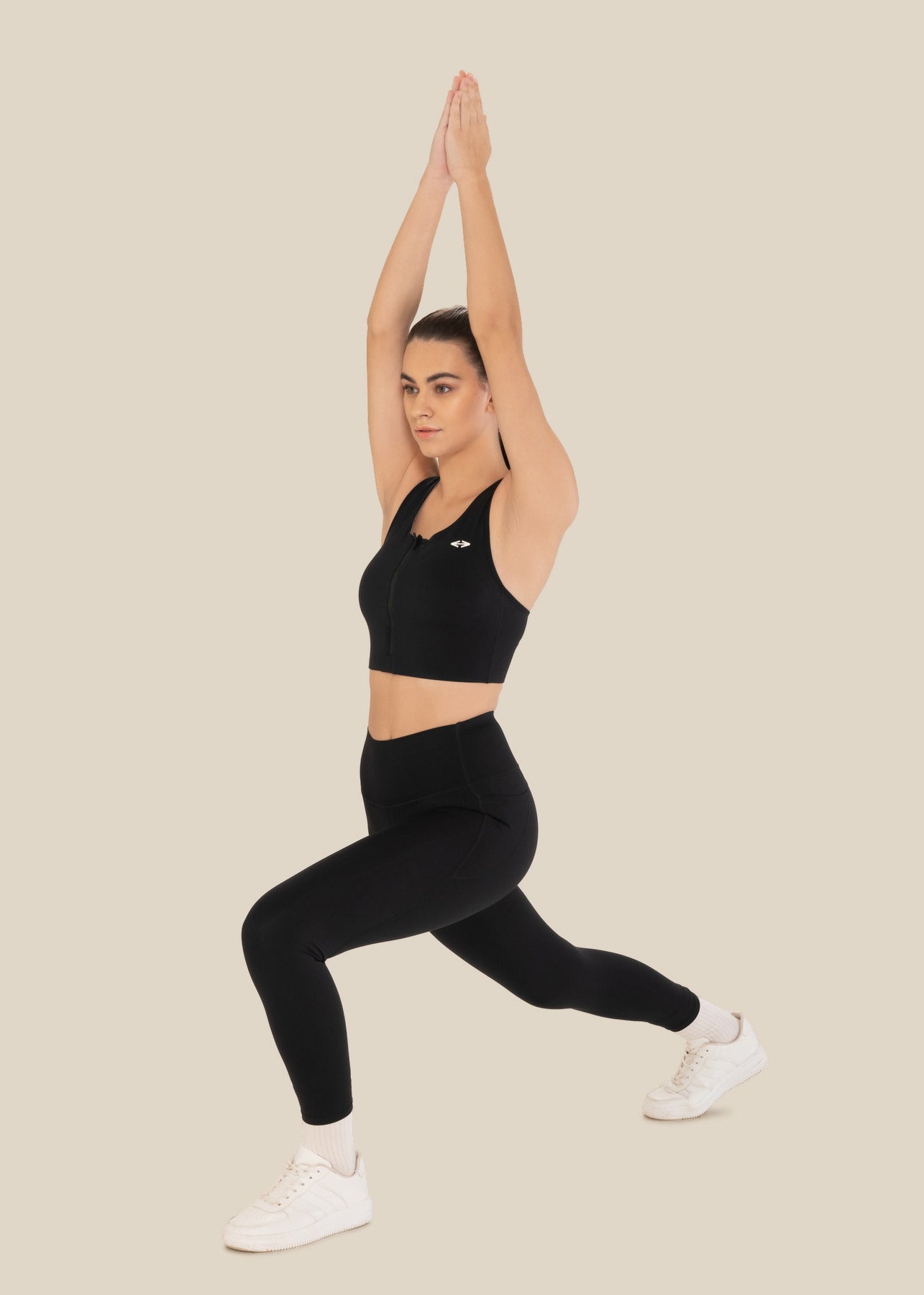 High Impact Sports Bra - Black - 2