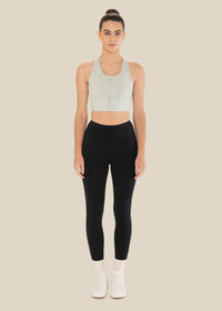 High Impact Sports Bra - Tea Green - 2
