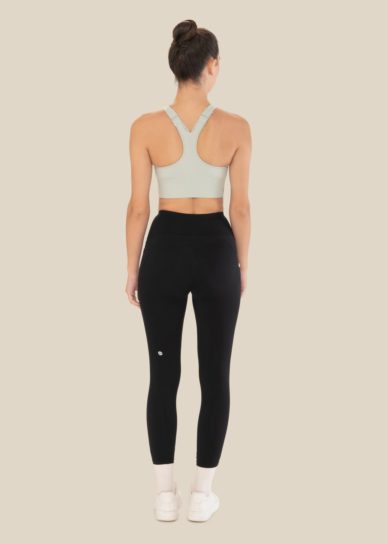 High Impact Sports Bra - Tea Green