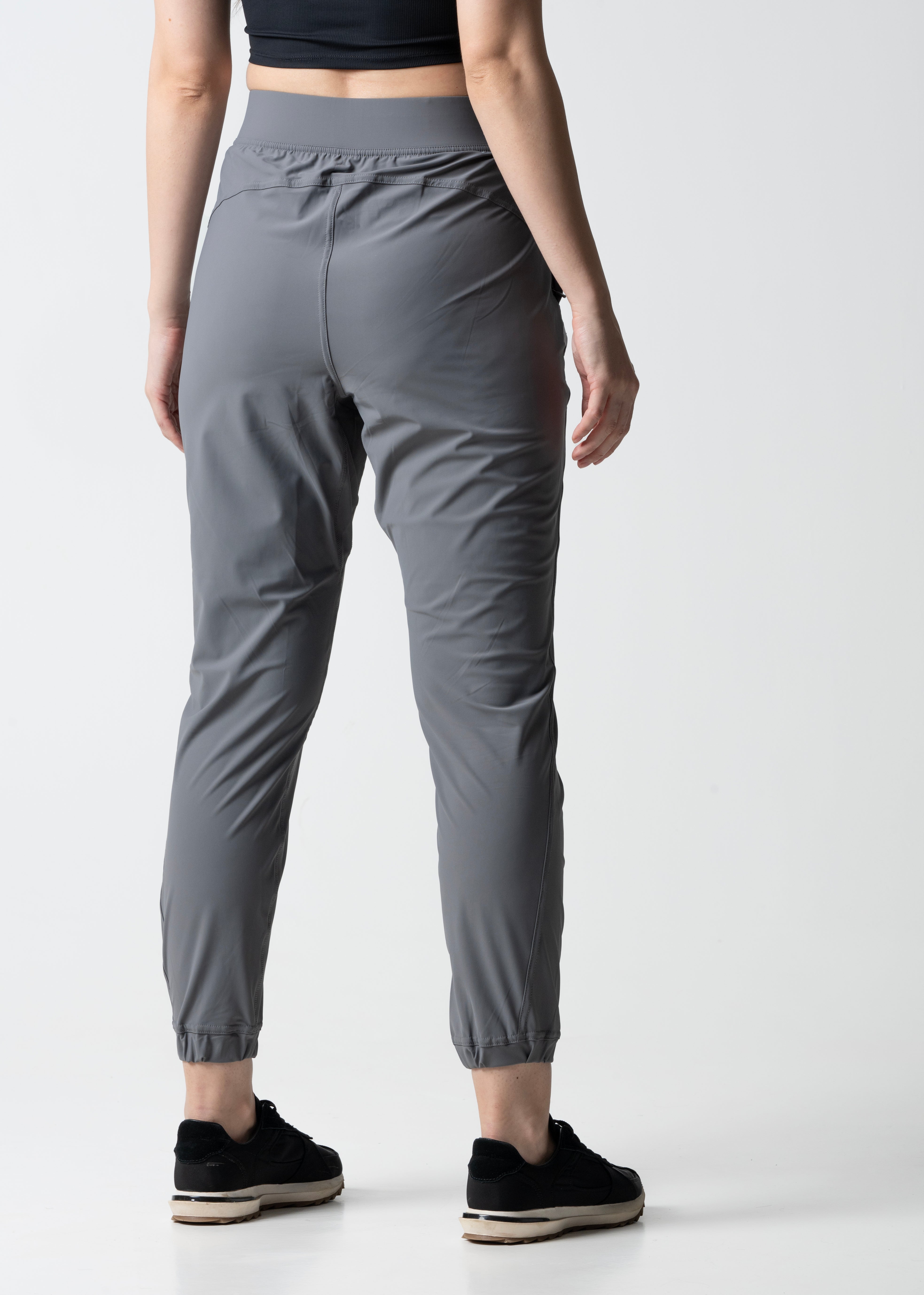 Women Workout Track Pants - Grey - 7