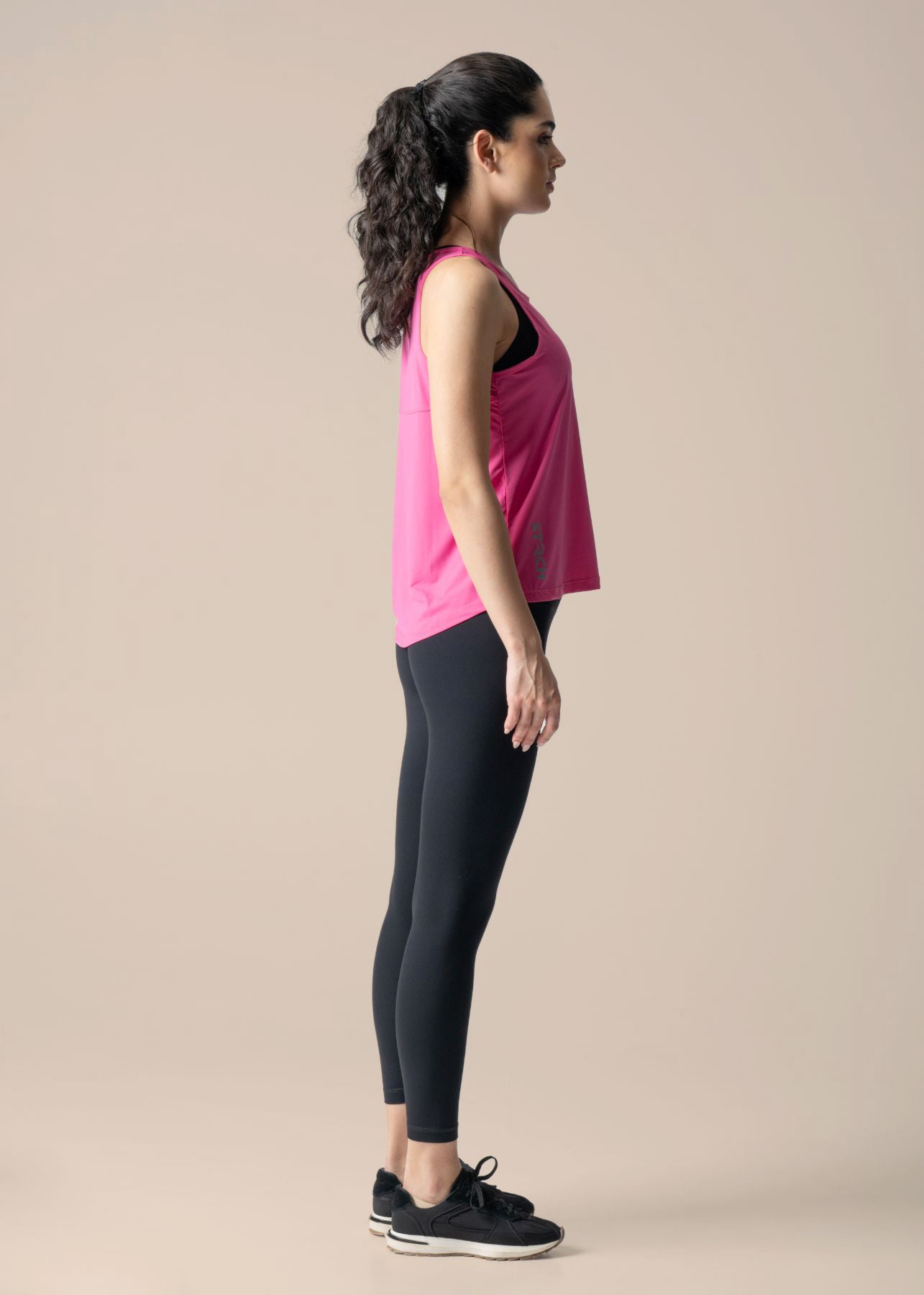 Studio Training Core Tank - Hot Pink - 4