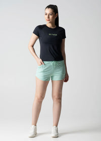 Women Running T Shirt - Black - 1