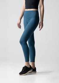 Women Slim Fit Leggings - Indigo Dye - 1