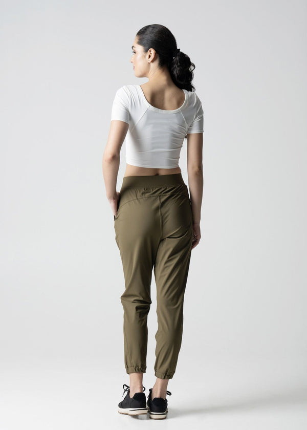Everyday basic crop top - White - 4