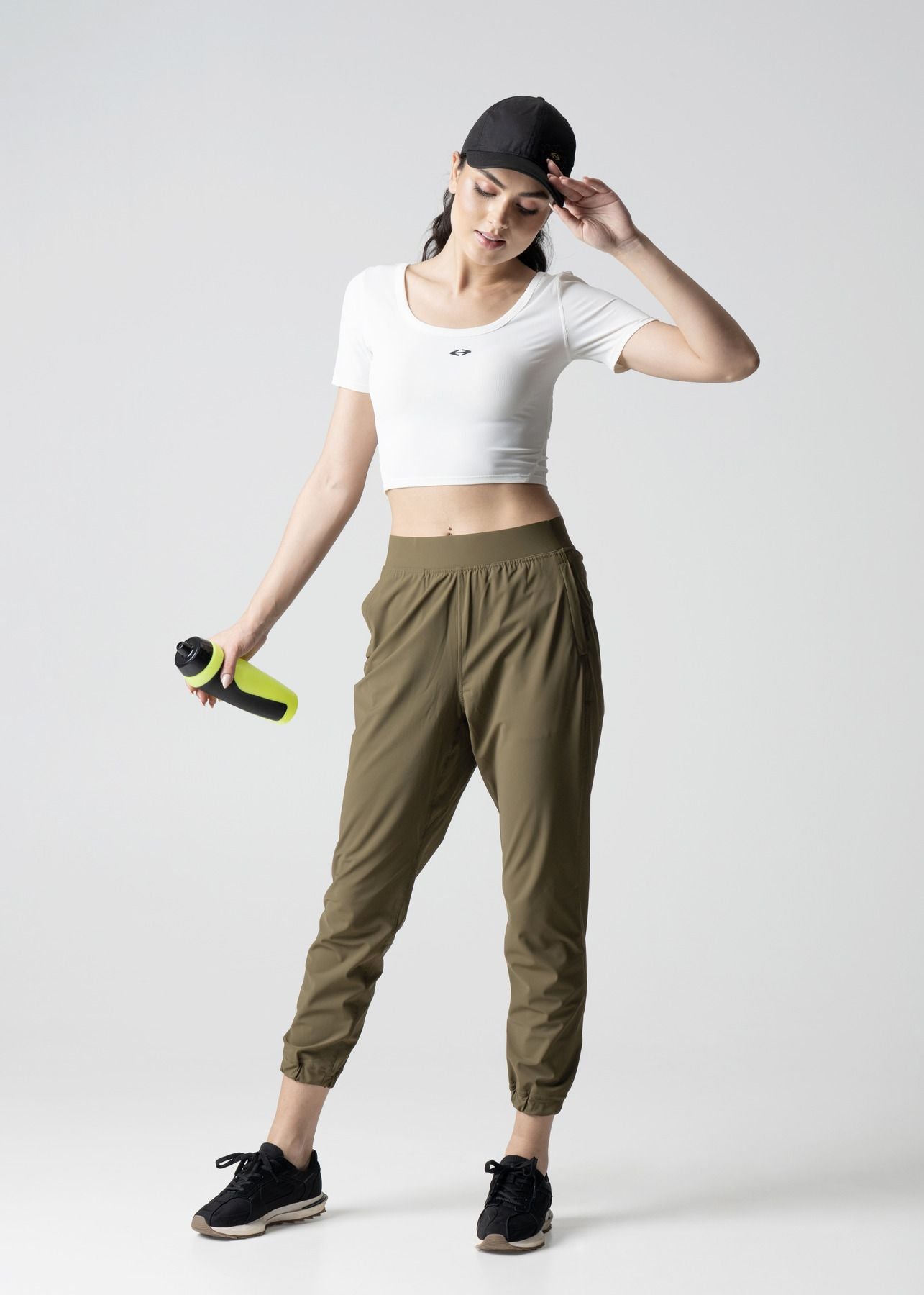 Everyday basic crop top - White - 5