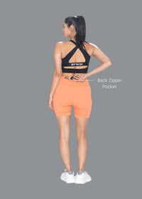 Women Move Free Tights - Orange - 2