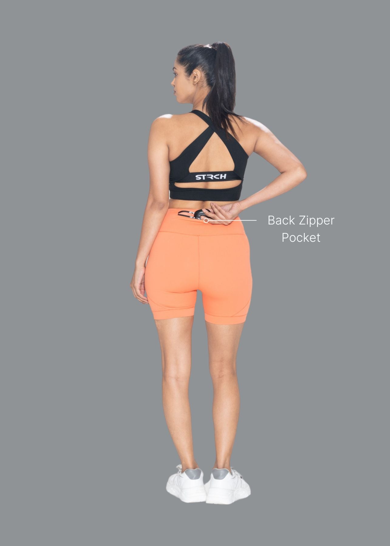 Women Move Free Tights - Orange - 2