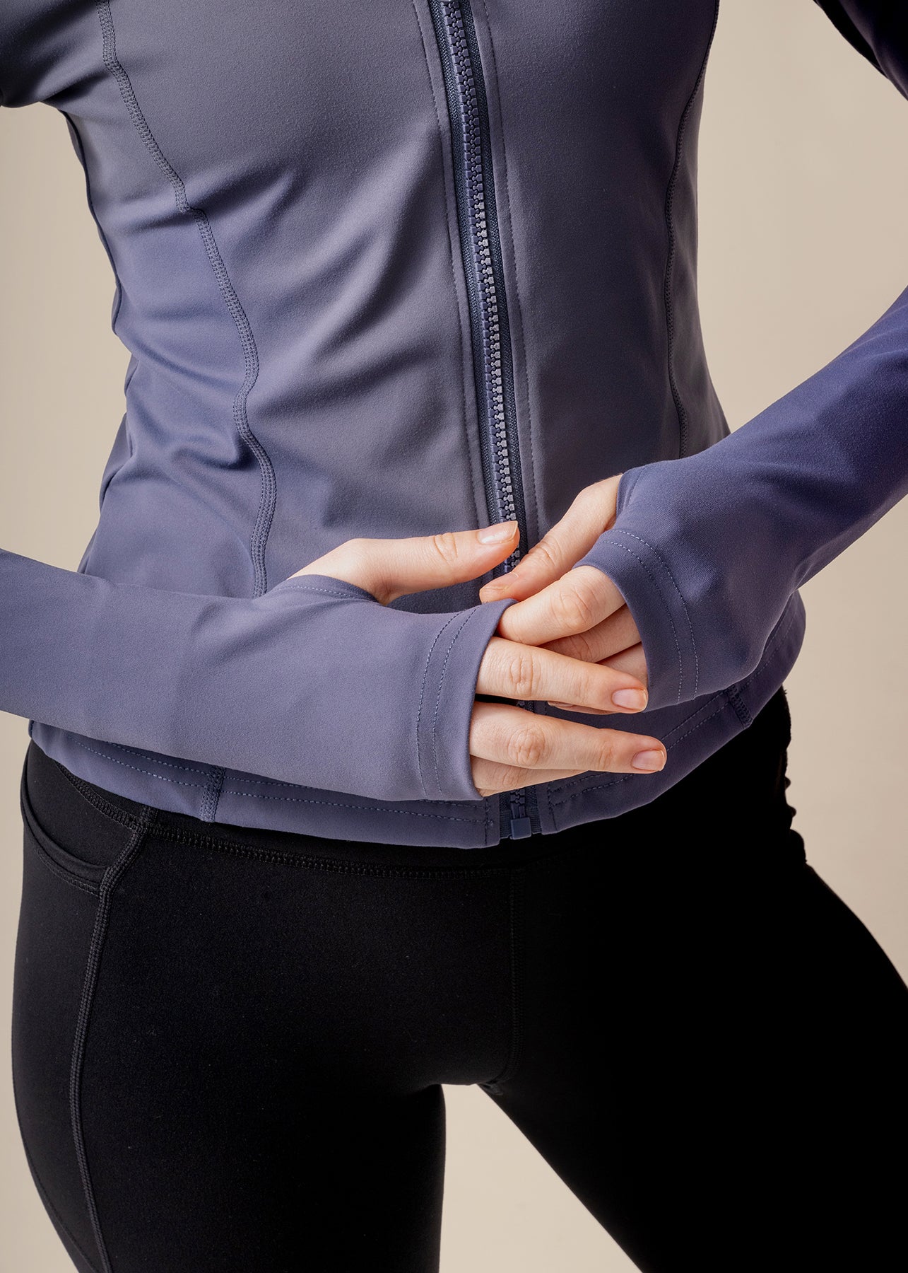 StrchFlex Sculpted Jacket - Lilac Blue