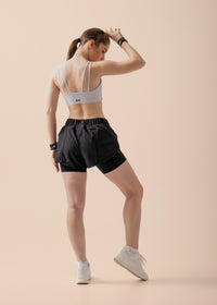 Low Impact medium coverage sports bra - Ice Silver - 5