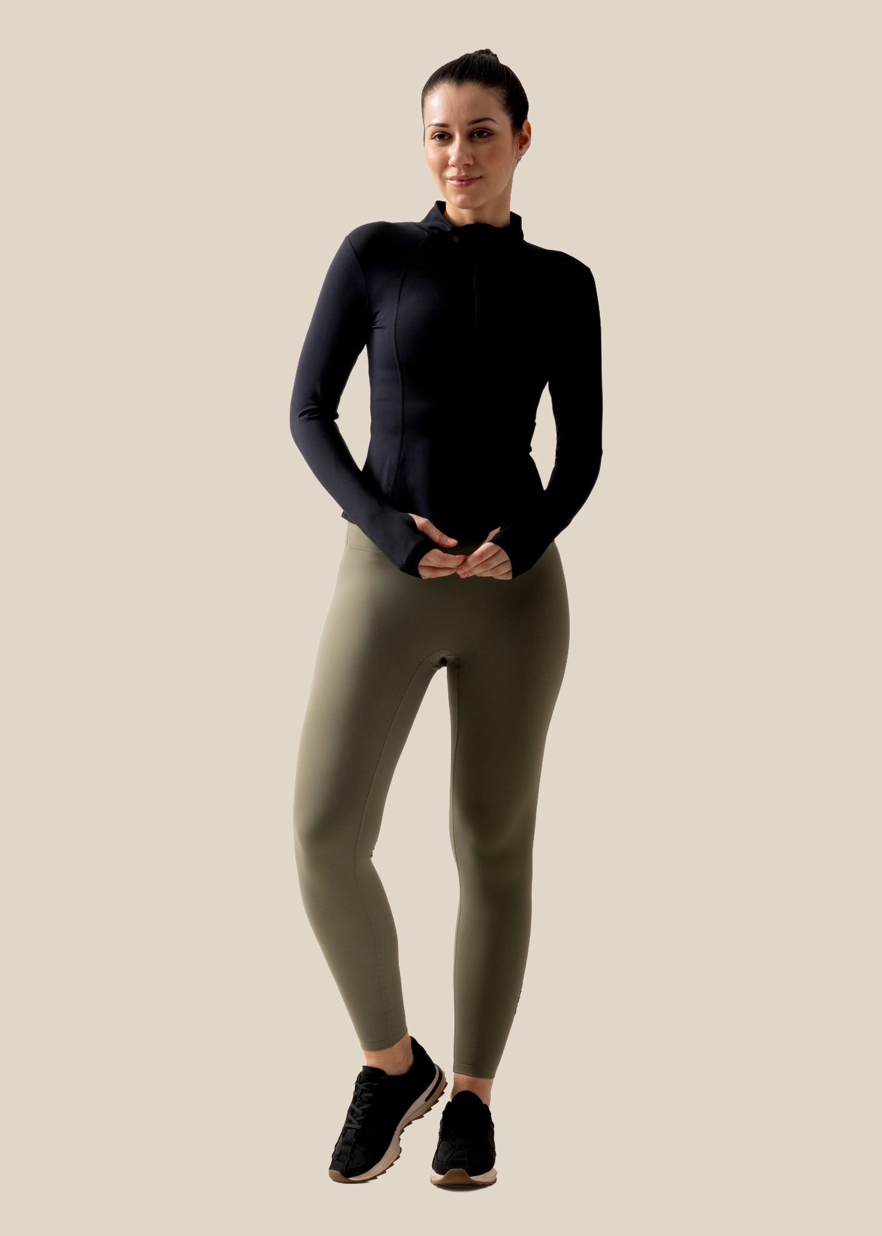 StrchFlex Sculpted Jacket - Black