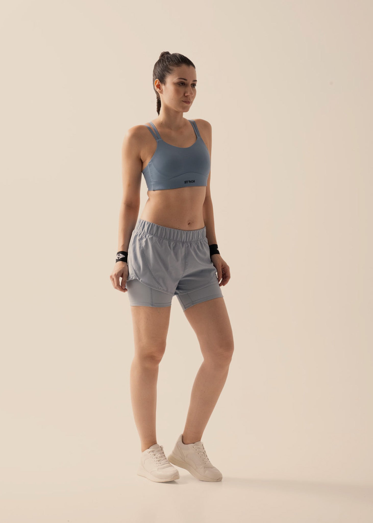 StrchFlex Running shorts - Sky Blue - 2