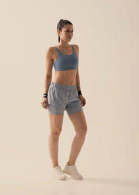 StrchFlex Running shorts - Sky Blue - 2
