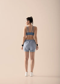 Low Impact medium coverage sports bra - Glacier Lake - 5